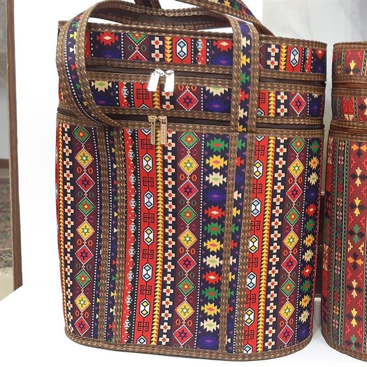 کیف جاجیم دوطبقه